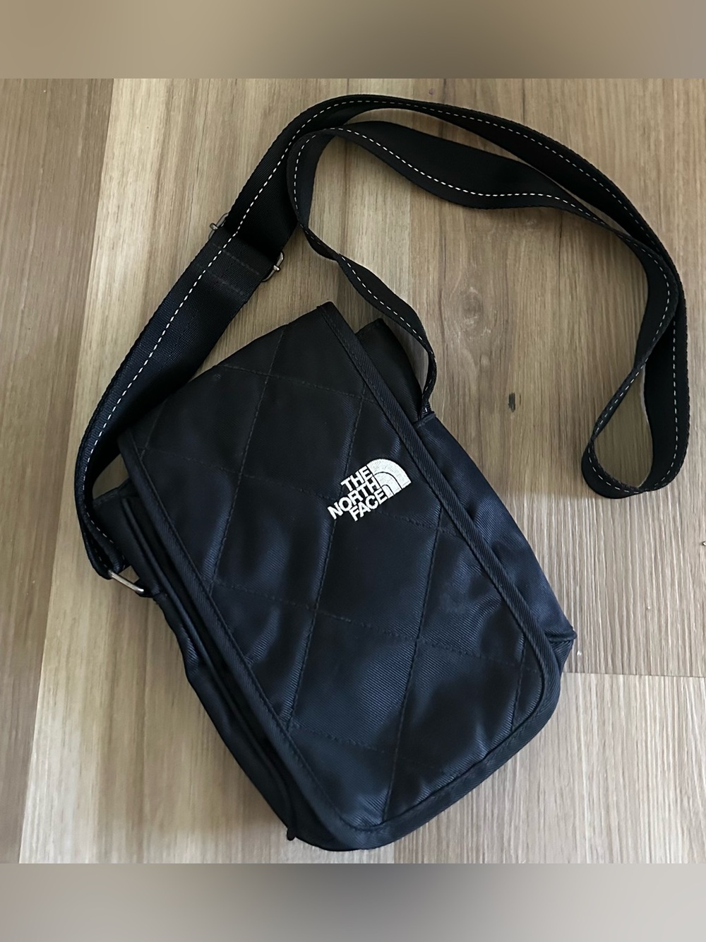 North Face Quilted Crossbody Bag
